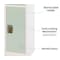 Adiroffice 12 in W, 12 in D, 72 in H, Steel ADI629-203-MGRN-PKG-2 - alternate 5